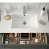 Mobile bagno moderno sospeso in legno cm 100 Noja - immagine 4